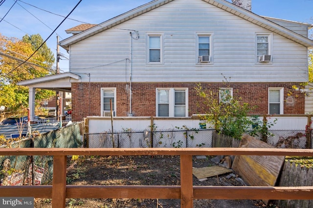 view of rear view of house