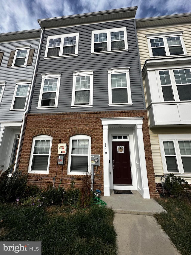 view of townhome / multi-family property