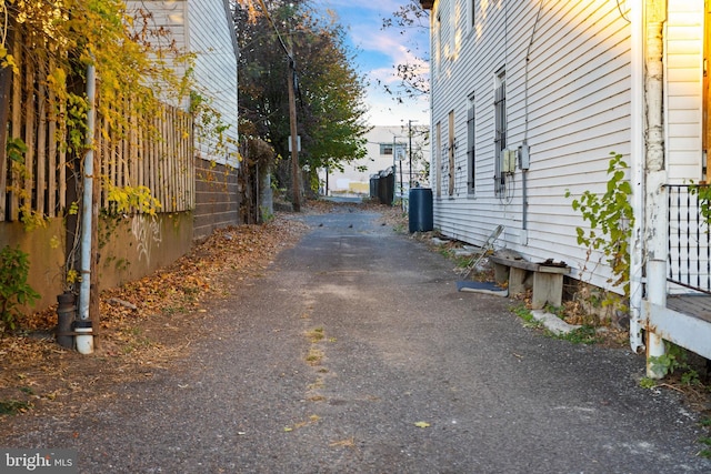 view of property exterior