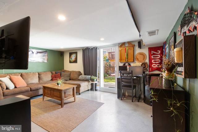 view of living room