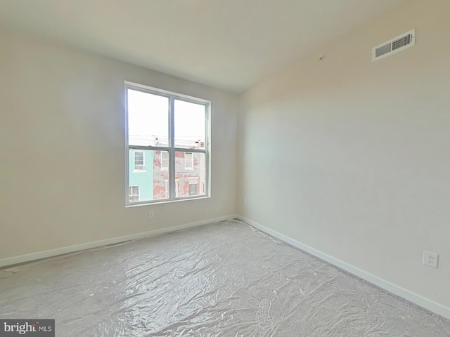 view of unfurnished room