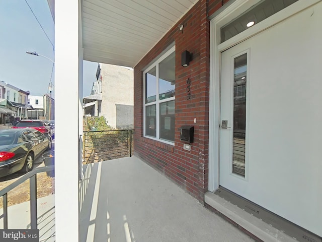 view of patio / terrace featuring a porch