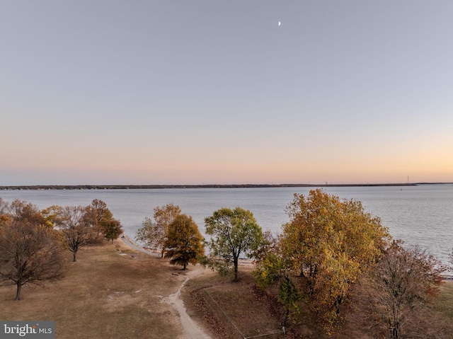 property view of water