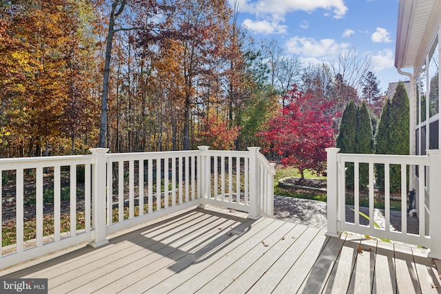 view of deck