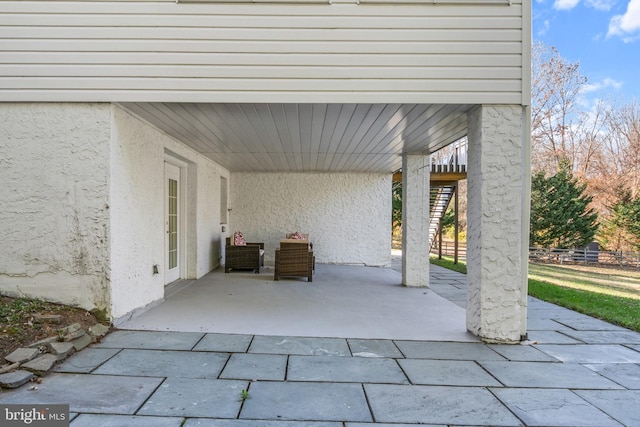 view of patio