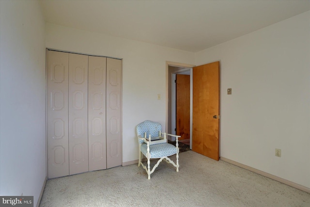 unfurnished bedroom with a closet