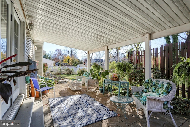 view of patio