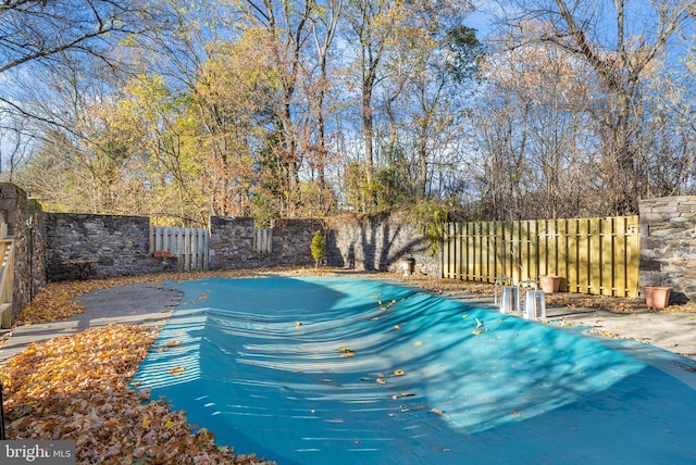 1324 River Rd, New Hope, PA 18938 - view of pool featuring a fenced backyard