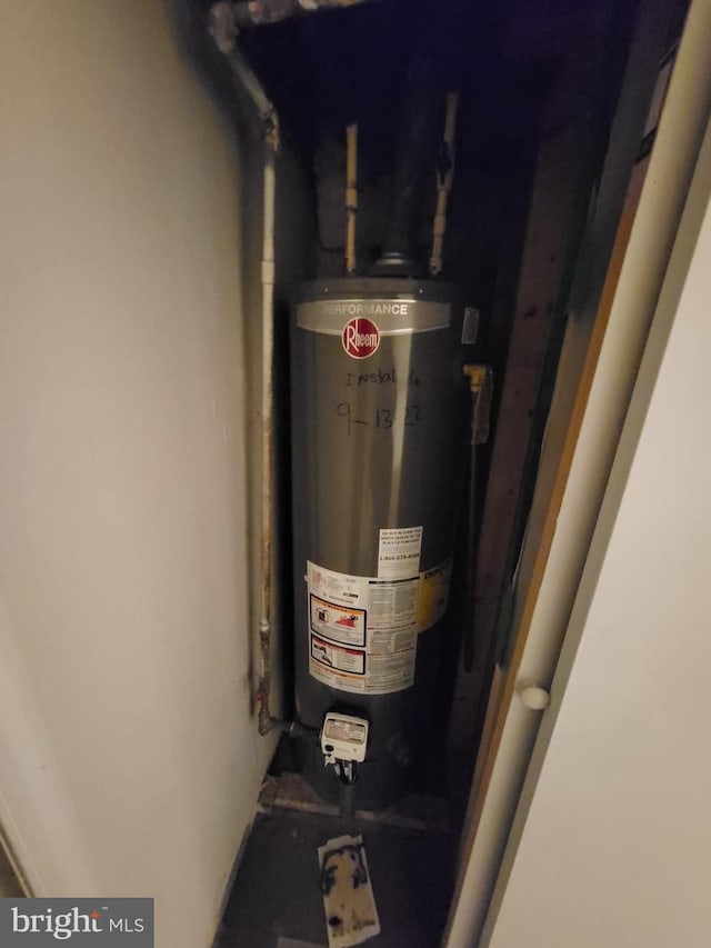 utilities with water heater