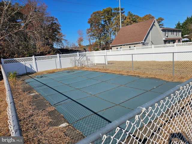 view of pool