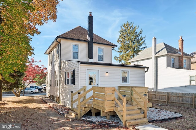 view of back of house