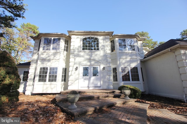 view of rear view of house