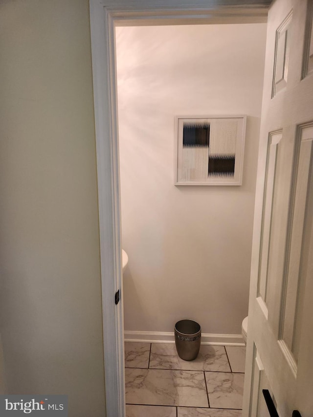 bathroom with toilet