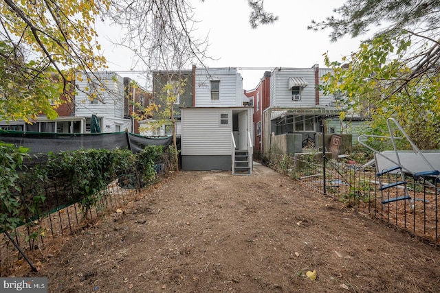 view of rear view of house