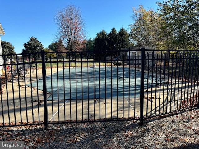 view of pool