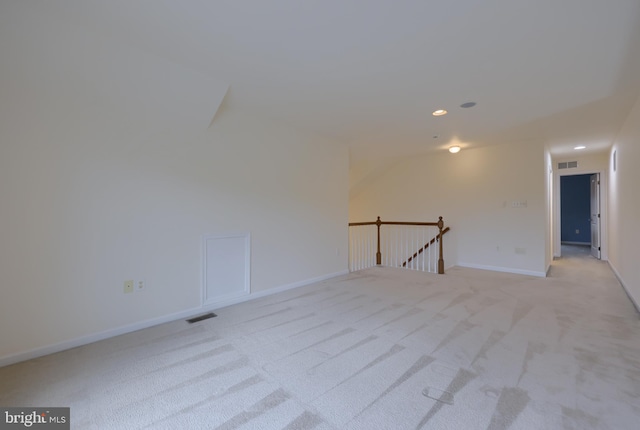 empty room with light carpet