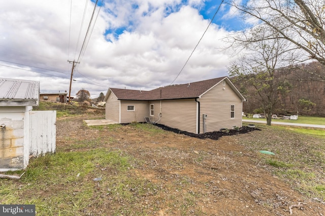 view of property exterior