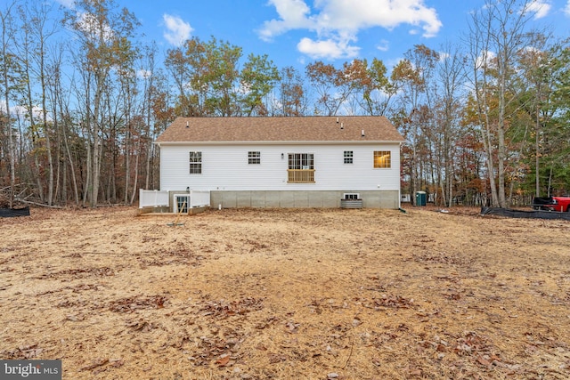 view of back of house