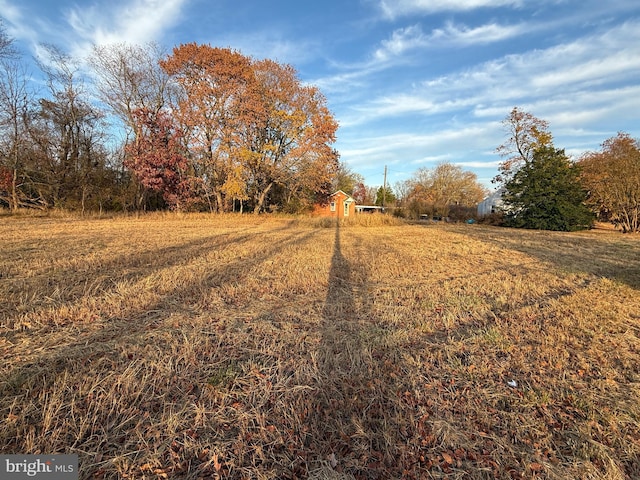 view of road