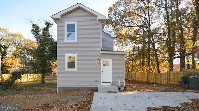 view of back of house