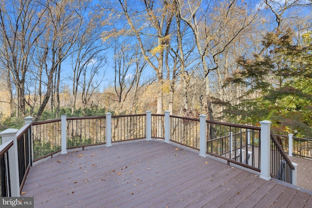 view of deck