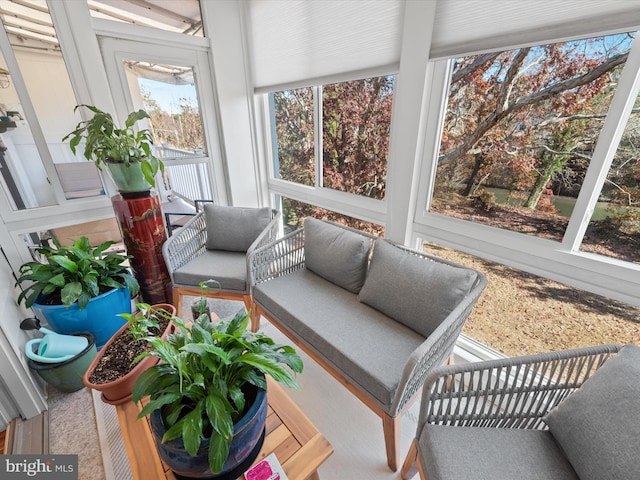 37601 Atlantic St Unit 8, Rehoboth Beach, DE 19971 - sunroom / solarium with an outdoor living space