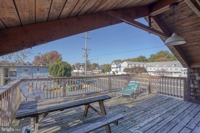 view of deck