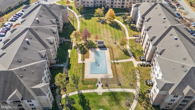3000 Fountainview Cir Unit 201, Newark, DE 19713 - bird's eye view of a pool area