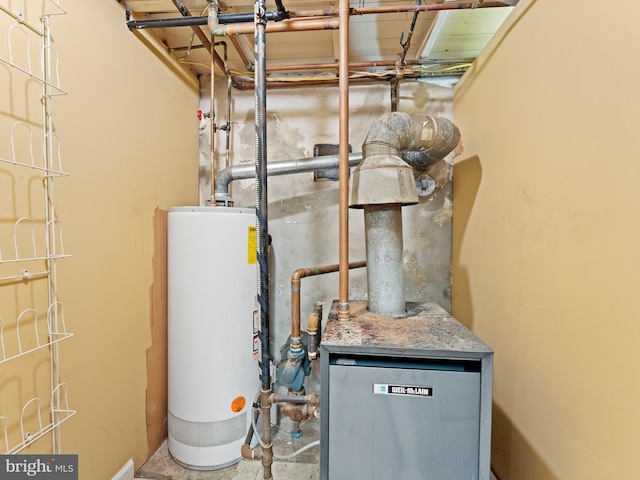 utilities with water heater