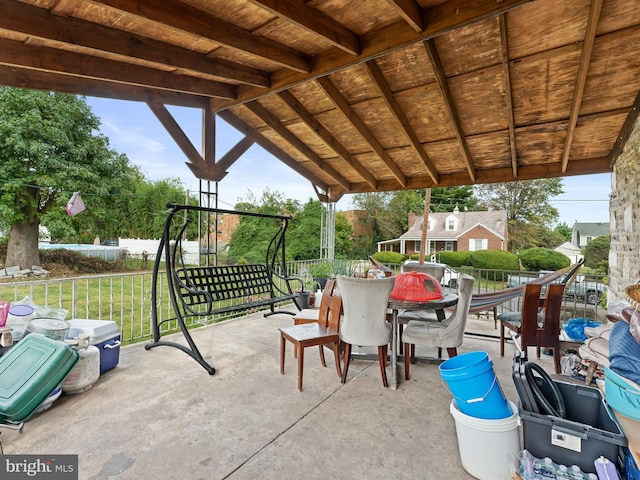 view of patio