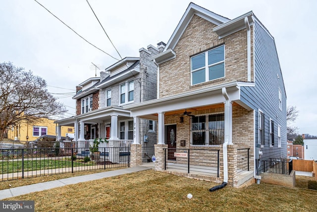 2405 Naylor Rd SE, Washington, DC 20020 - view of front of property with a porch and brick siding