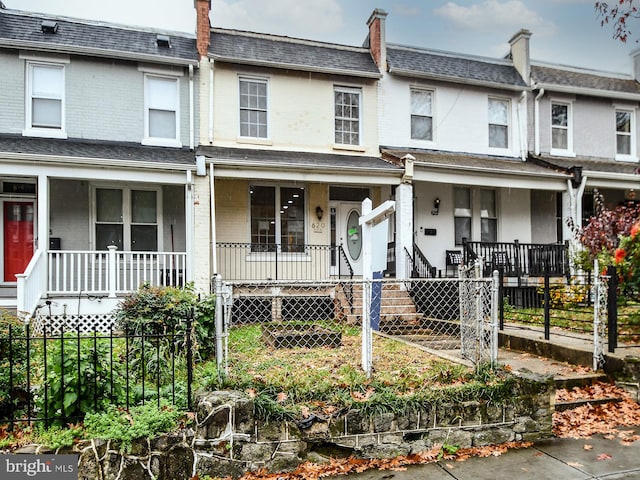 view of townhome / multi-family property