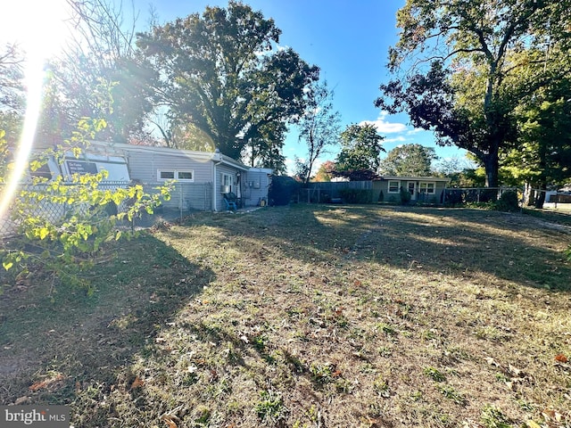 view of yard