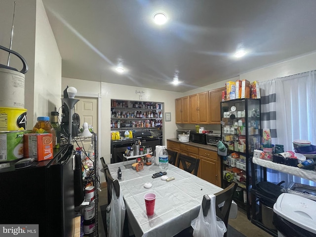 kitchen featuring tile counters