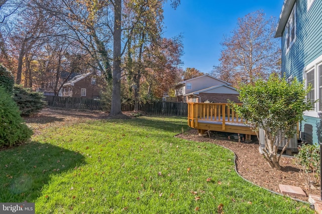 12700 Macduff Dr, Fort Washington, MD 20744 - view of yard with a deck