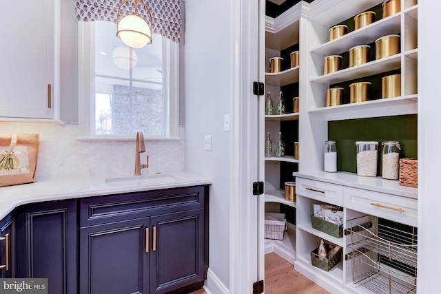 pantry with sink