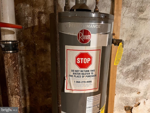 utilities with gas water heater