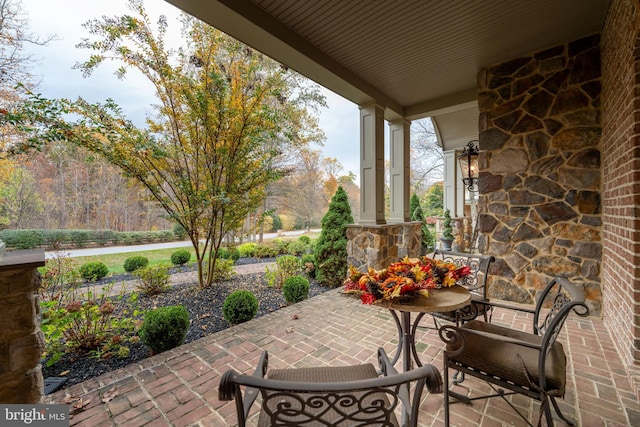 13105 Pendleton Ct, Reisterstown, MD 21136 - view of patio with a porch