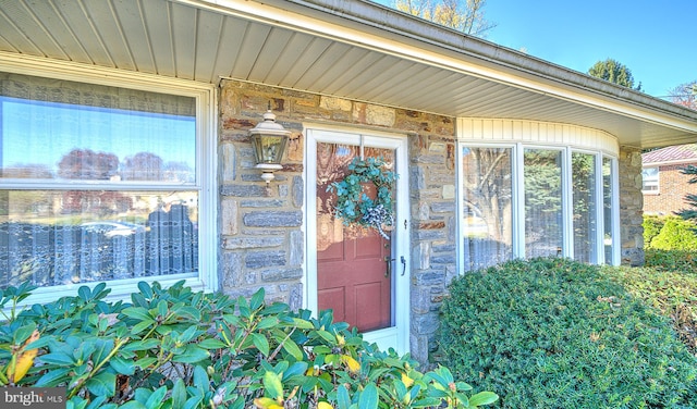 view of property entrance