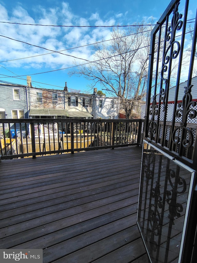 view of deck