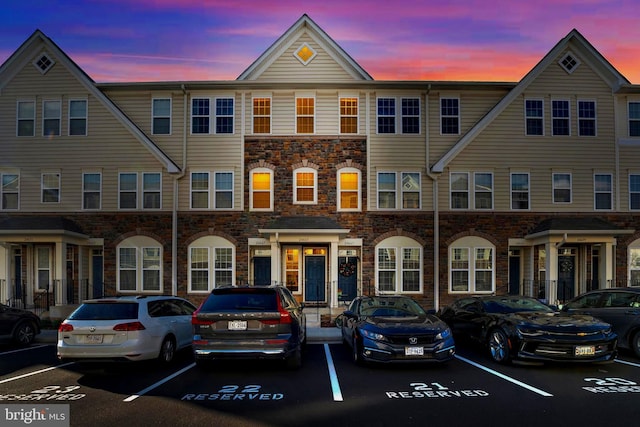 view of townhome / multi-family property