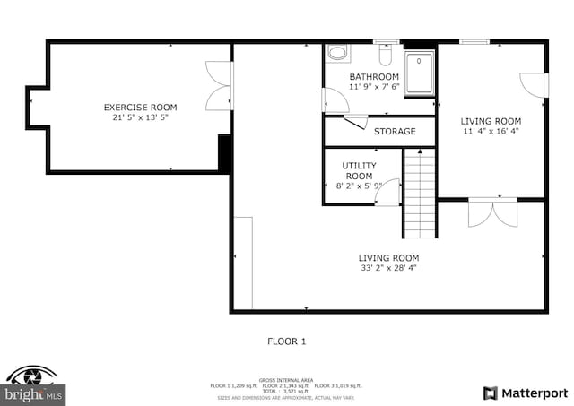 view of layout