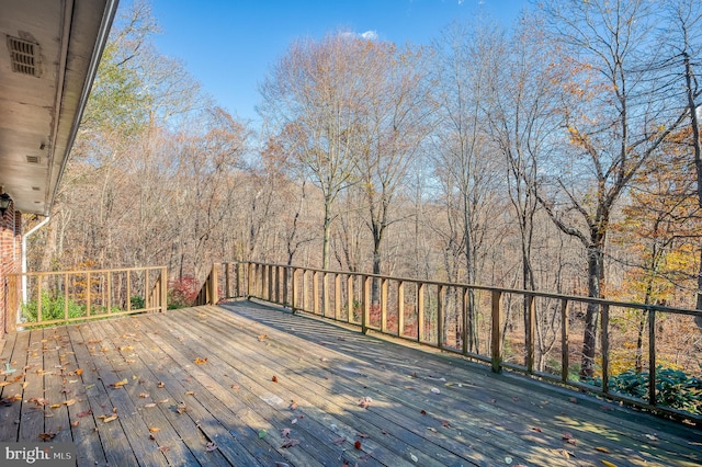 view of deck