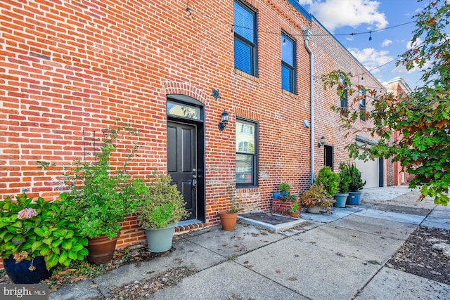 view of property entrance