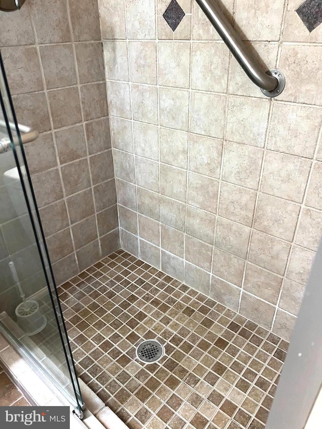 16 Stonehenge Cir Unit 16-5, Pikesville, MD 21208 - bathroom with a shower stall