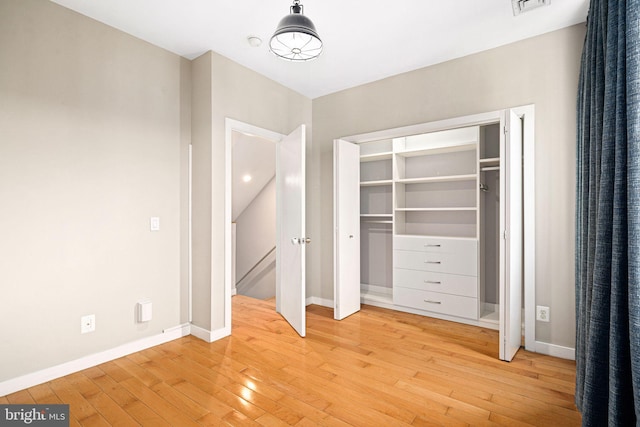 view of closet