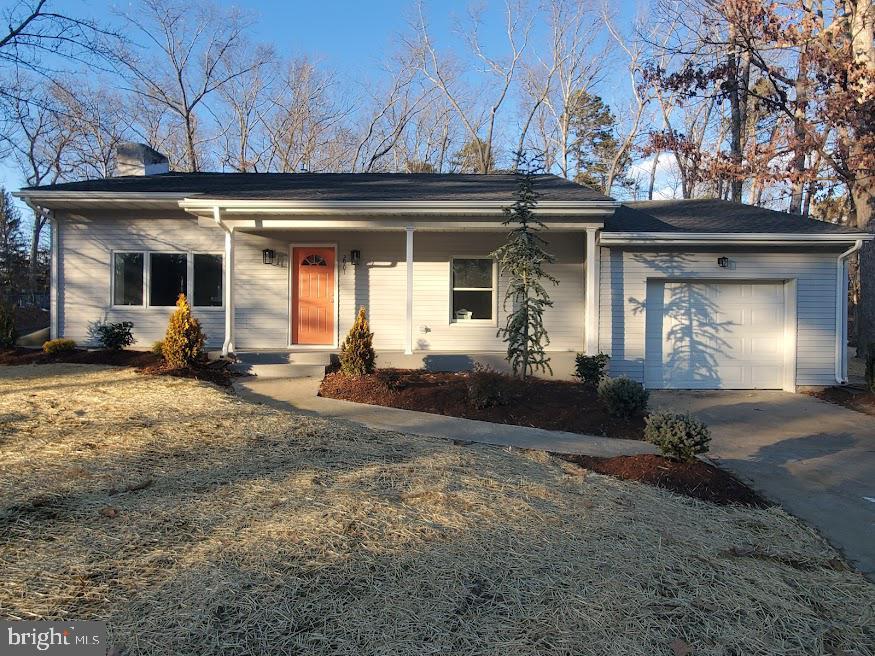 ranch-style house with a garage