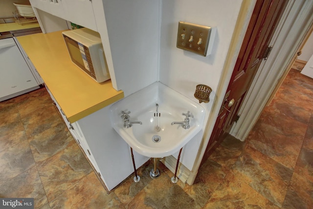 144 W Main St, Waynesboro, PA 17268 - bathroom featuring stone finish flooring and a tub to relax in