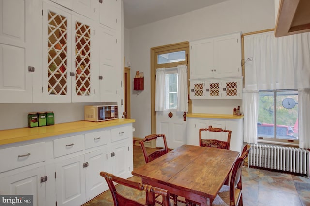 144 W Main St, Waynesboro, PA 17268 - dining space with radiator and plenty of natural light