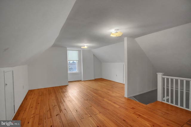 144 W Main St, Waynesboro, PA 17268 - additional living space with light wood finished floors and vaulted ceiling